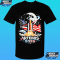 Artemis 2026 American Rocket Launch To The Moon Landing Shirt
