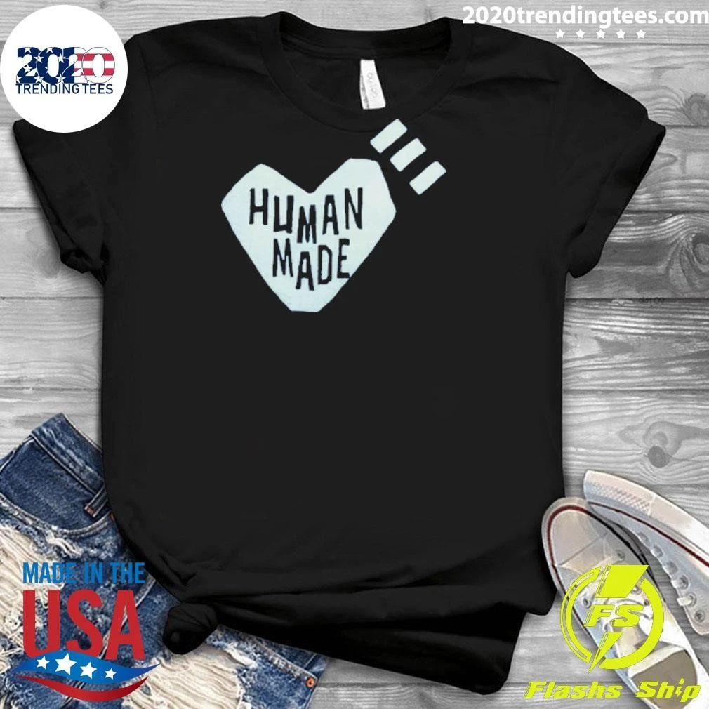 Ningensei Aizome Heart Human Made Shirt