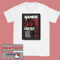 Siamese US Headline Tour Poster 2026 shirt
