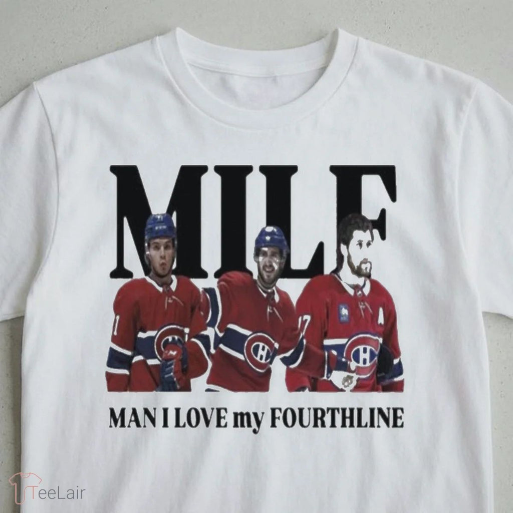 Milf Man I Love My Fourthline Montreal Canadiens Shirt