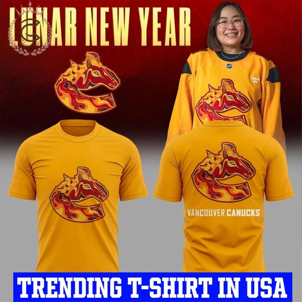 Vancouver Canucks Lunar New Year 2026 Shirt