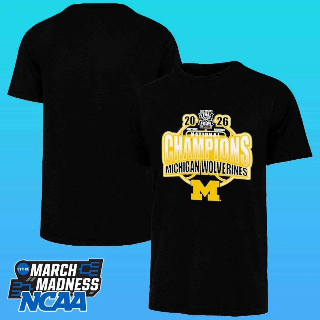 Champion Michigan Wolverines 2026 Men’s Basketball National Champions Shirt