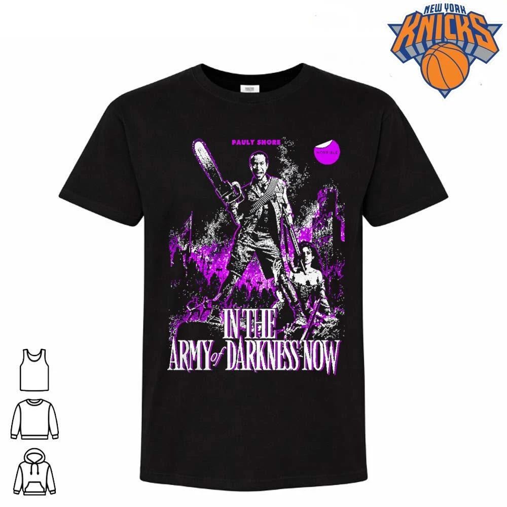 Pauly Shore In The Army of Darkness Now Horrible Mashup Bootleg shirt