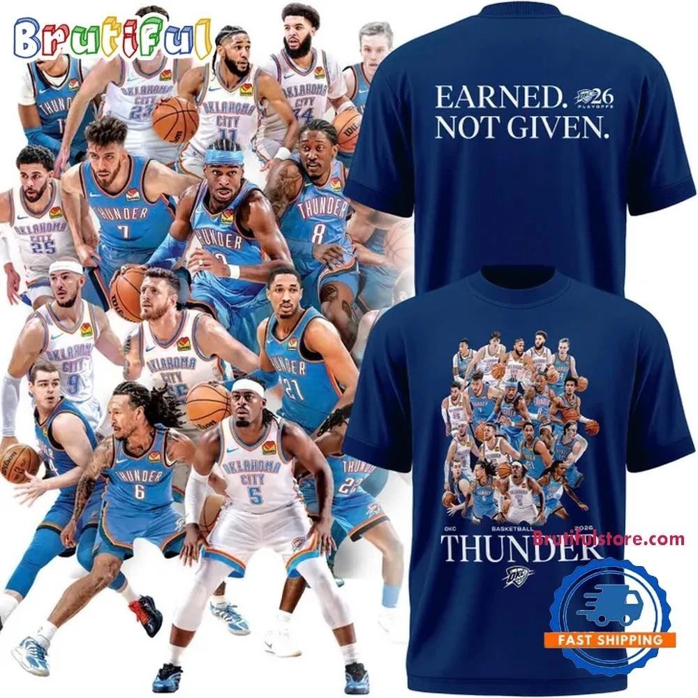 2026 Oklahoma City Thunder Playoffs All Shirt