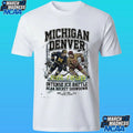 Michigan Vs Denver Hockey Intense Ice Battle Ncaa Hockey Showdown Est 2026 Denver Colorado Shirt