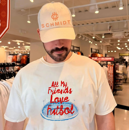 All my friends love fulbol soccer stadium graphic shirt