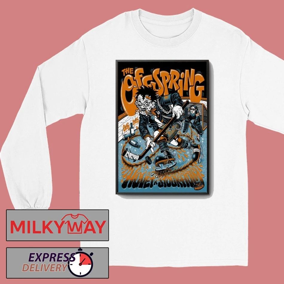 The Offspring Oct 9 2025 Hovet in Stockholm Sweden Poster shirt