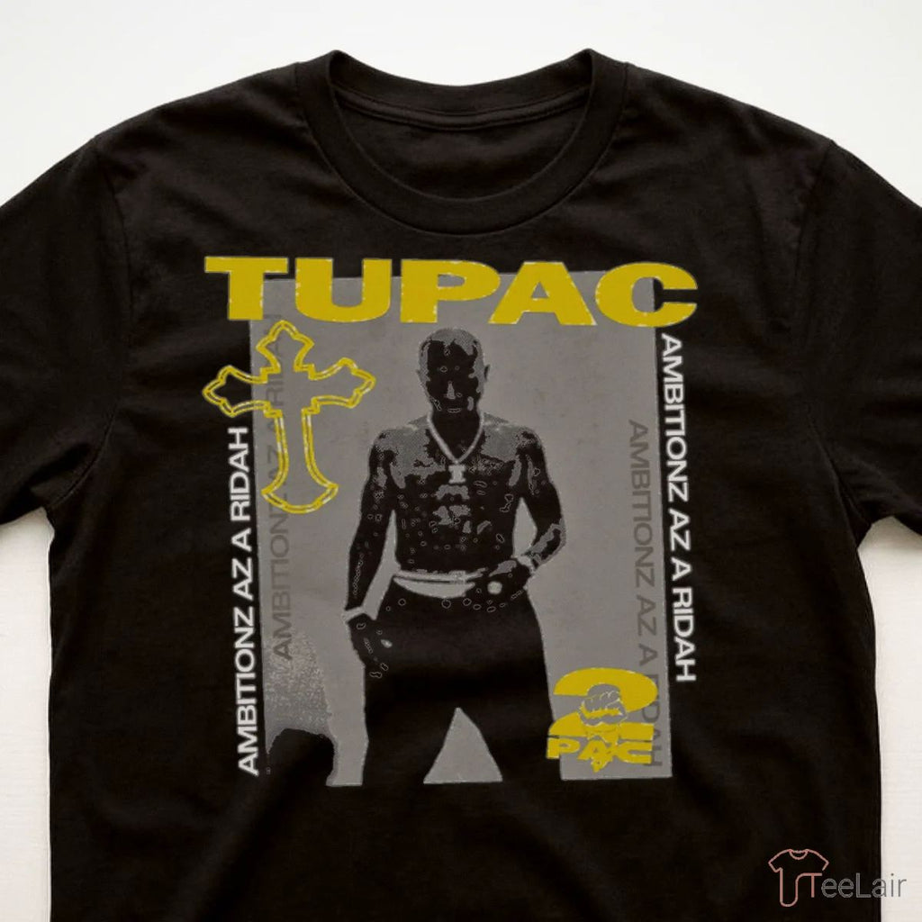 Ambitionz Az A Ridah Tupac Shakur Oversized T-Shirt