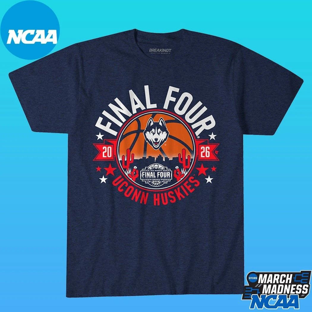 UConn Huskies WBB 2026 Final Four Shirt