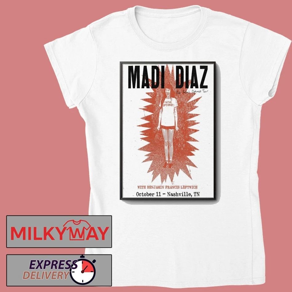 Madi Diaz Oct 11 2025 The Basement East In Nashville TN Poster shirt