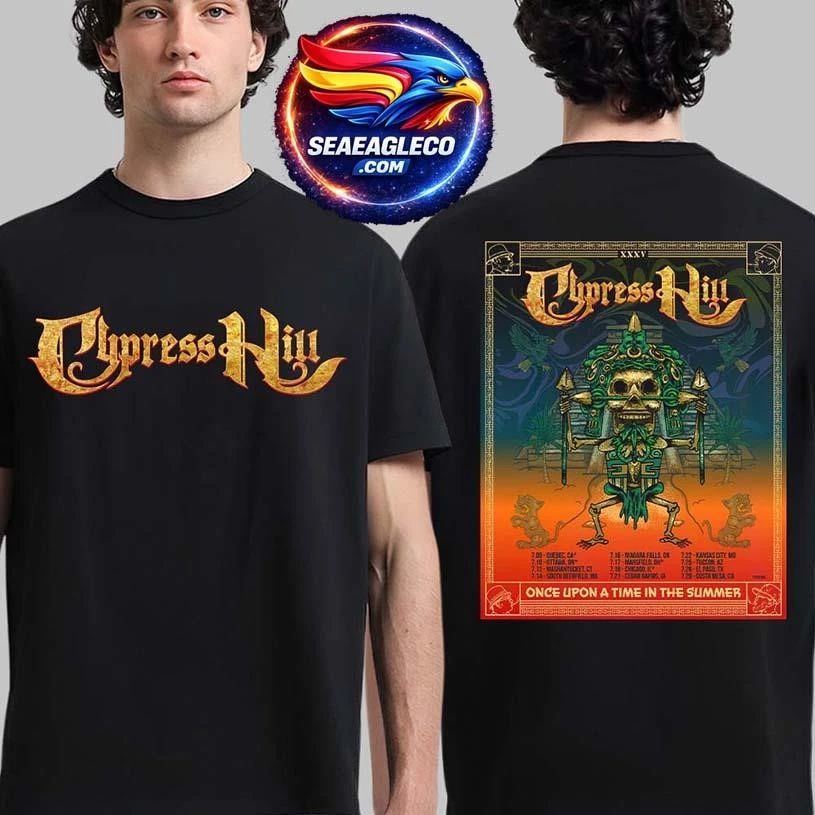 Cypress Hill Once Upon A Time In The Summer Tour 2026 North America Schedule Dates Two Sided Shirt