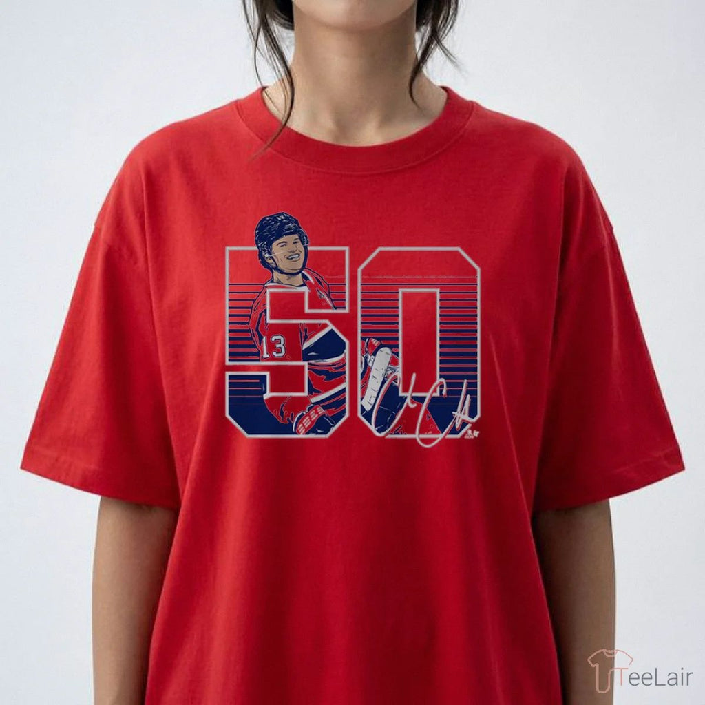 Cole Caufield 50 Goals T-Shirt