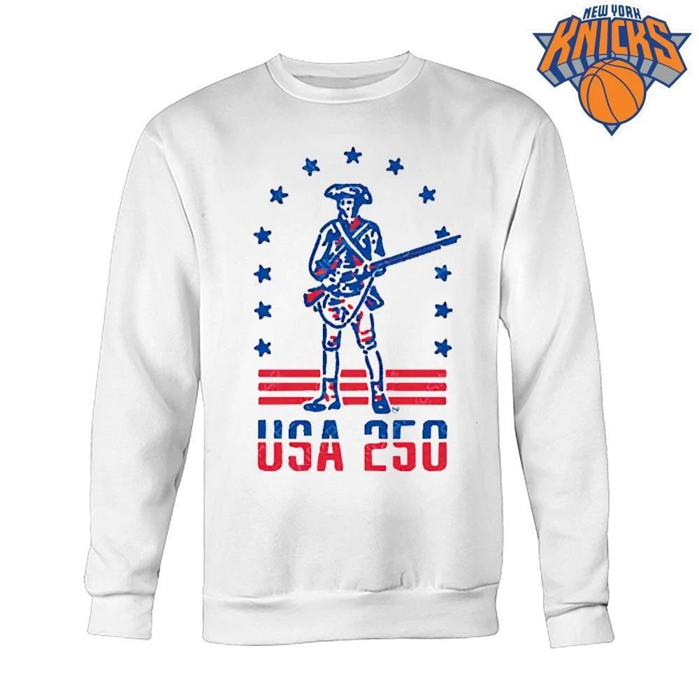 USA 250 Minuteman Revolutionary Happy 4th of July Celebration American Independence Shirt