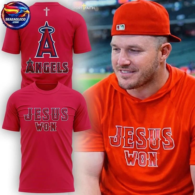 Los Angeles Angels Jesus Won 2026 We Will Prevail Two Sided Shirt