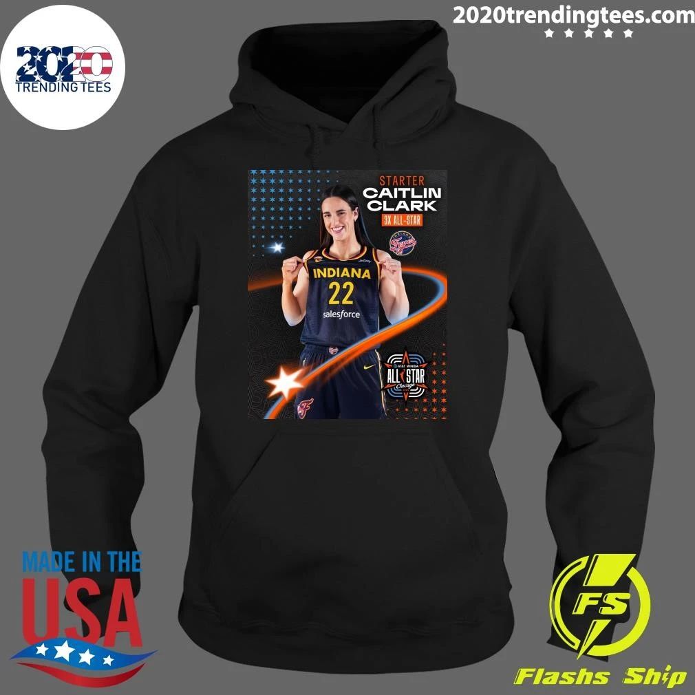Starter Caitlin Clark Your Official 2026 AT&T WNBA All-Star Starters Shirt
