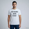 Michigan Wolverines Shock The World Boys Go Blue Shirt