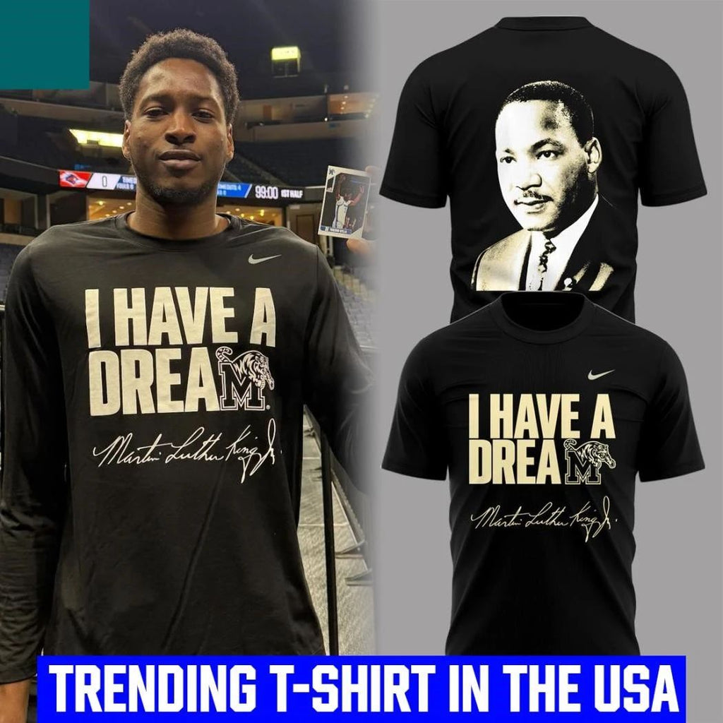 Memphis Tigers Martin Luther King Jr. 2026 Day A Dream Shirt