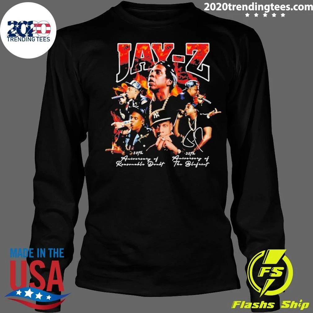 Jay-Z Reasonable Doubt 30th Anniversary Signature 1996-2026 Shirt
