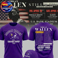 Minnesota Vikings x Morgan Wallen 2026 Still The Problem Tour Two Sided Shirt