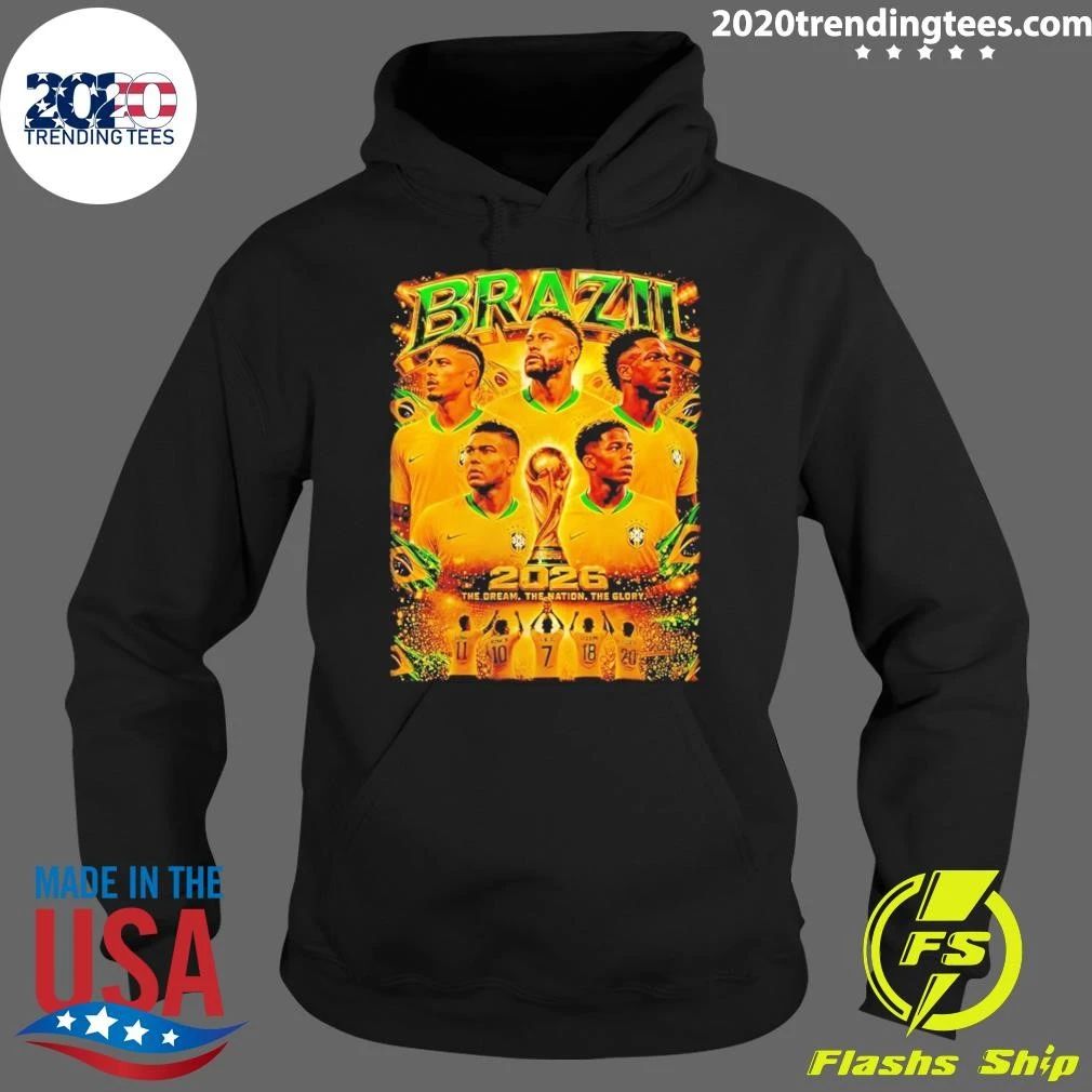 The Dream The Nation The Glory Brazil World Cup 2026 Vintage Shirt