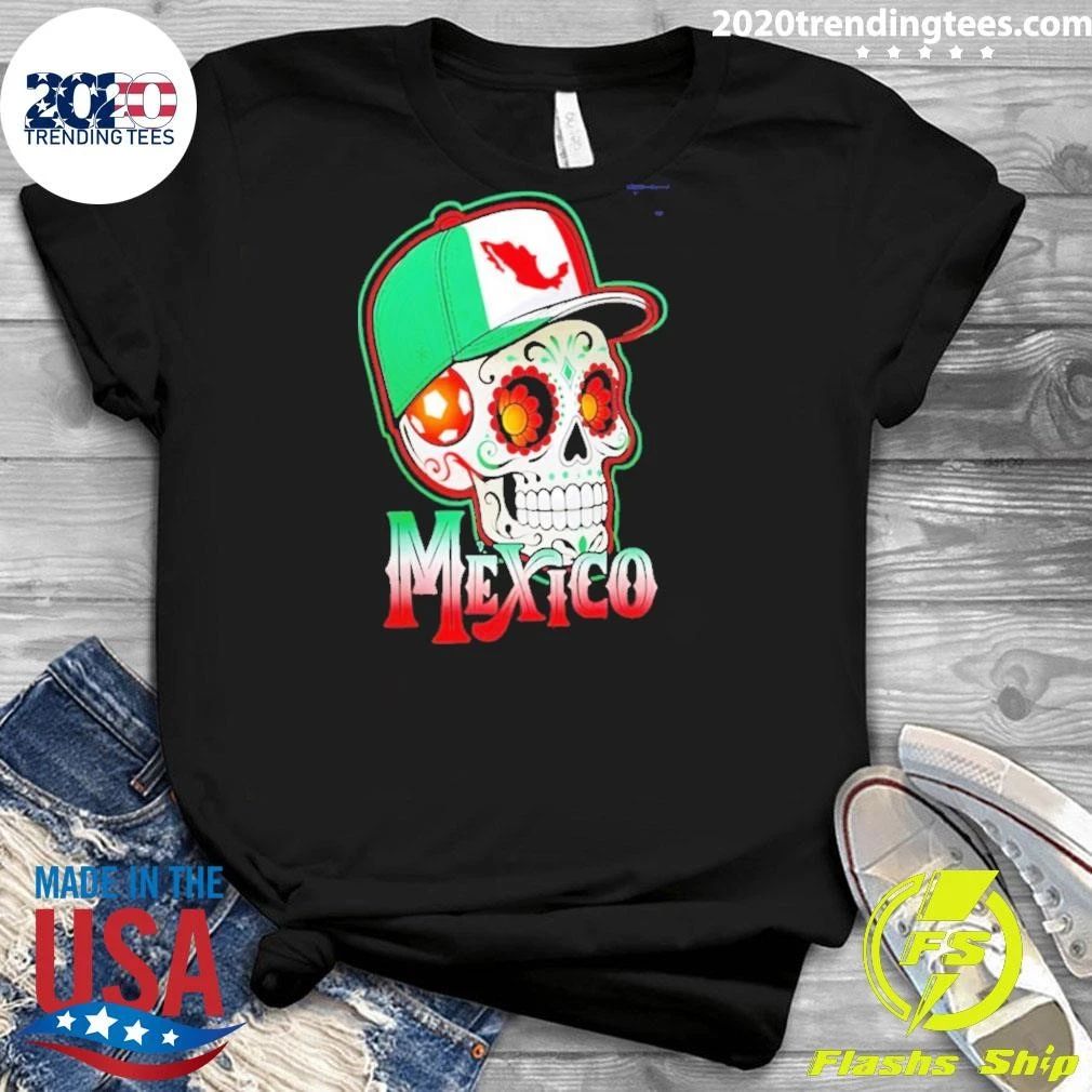 Mexico Black Sugar Skull 2026 Shirt