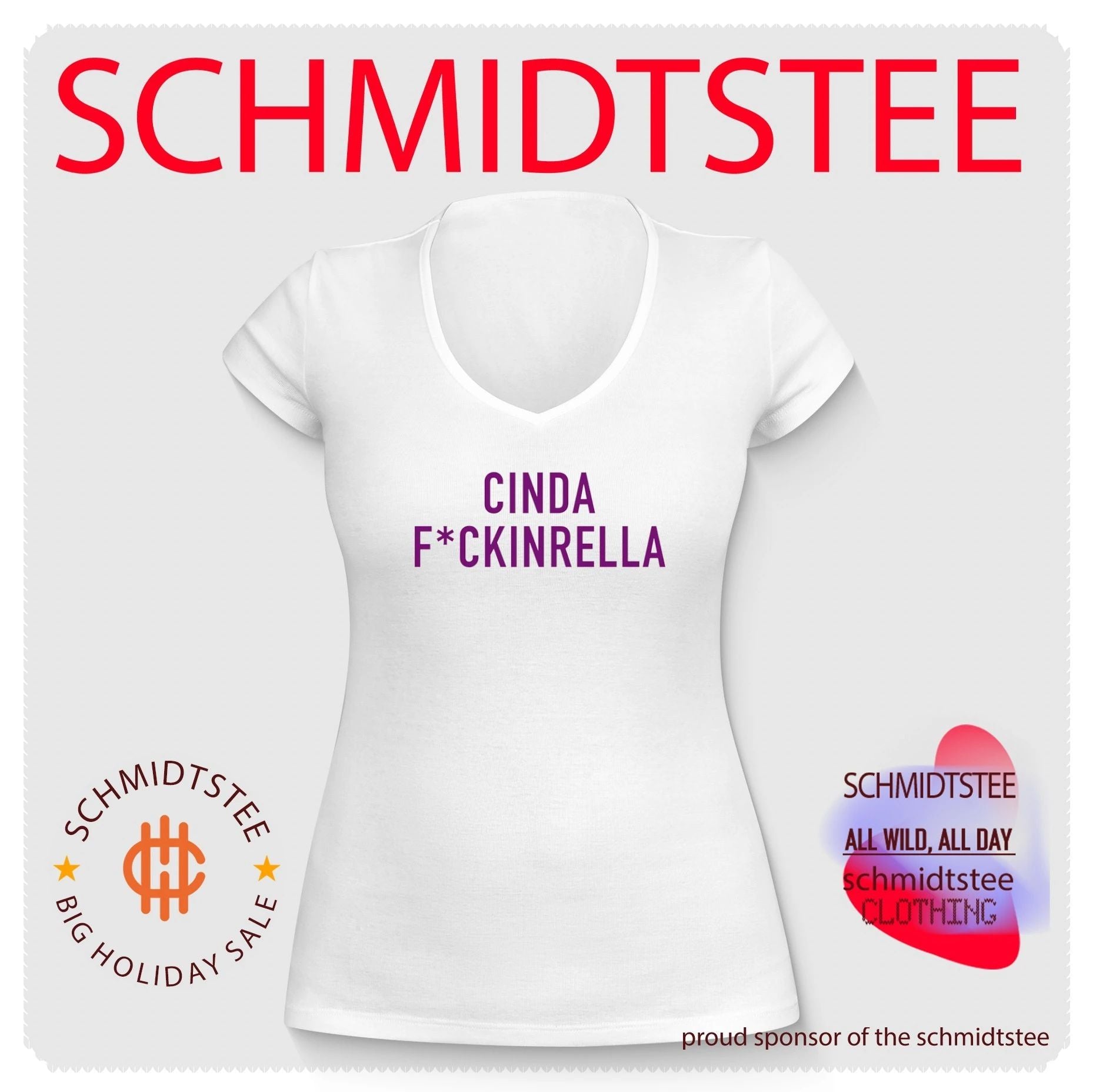 Cinda Fuckinrella Cinderella Fairy Tale shirt