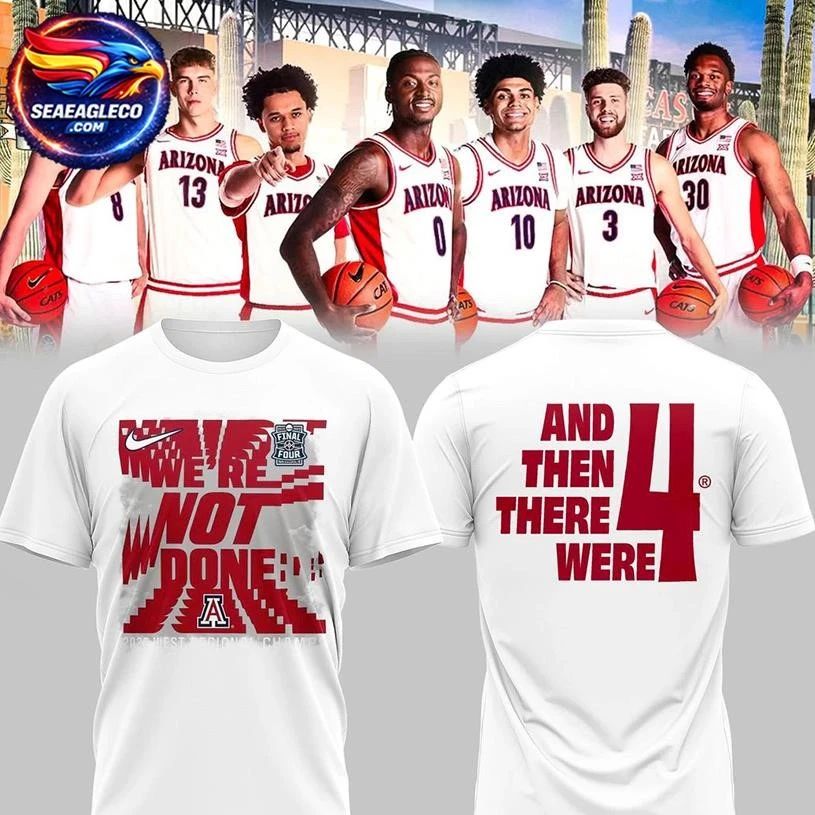 Arizona Wildcats Final Four 2026 Edition For Fan Two Sided Shirt