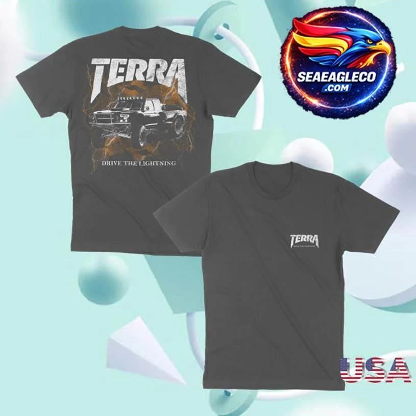 Terry Crew Lightning Rj Charcoal Two Sided Shirt