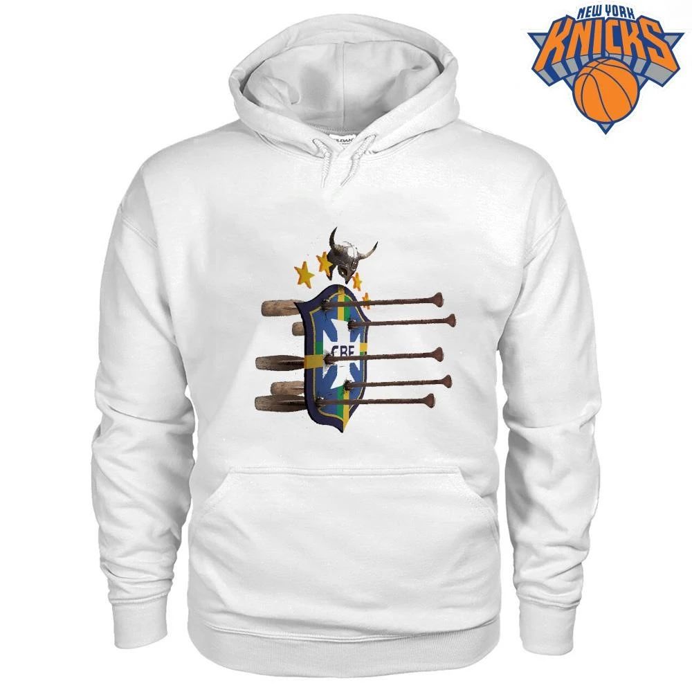 Viking Shield Norway Brazil Crest Football Concept Graphic shirt