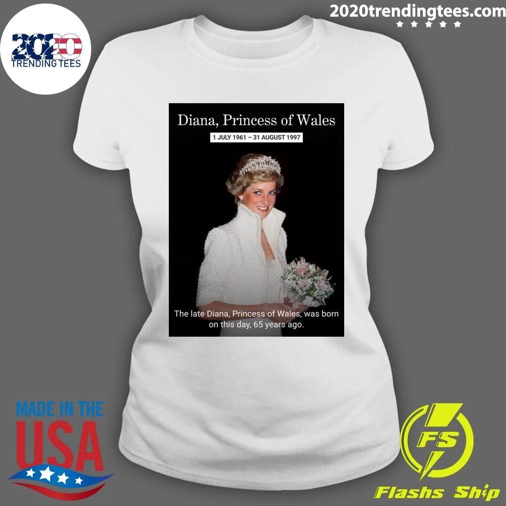 Diana, Princess Of Wales 1 July 1961 – 31 August 1997 Shirt