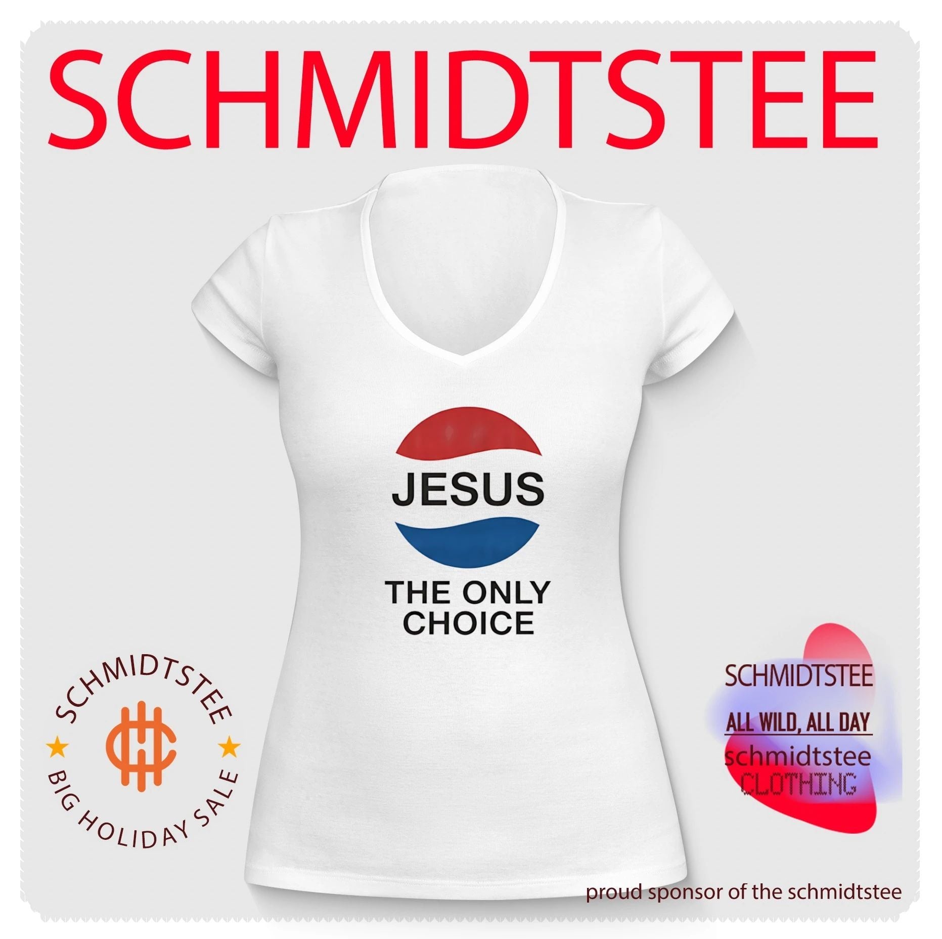 Jesus the Only Choice Christian Religious shirt