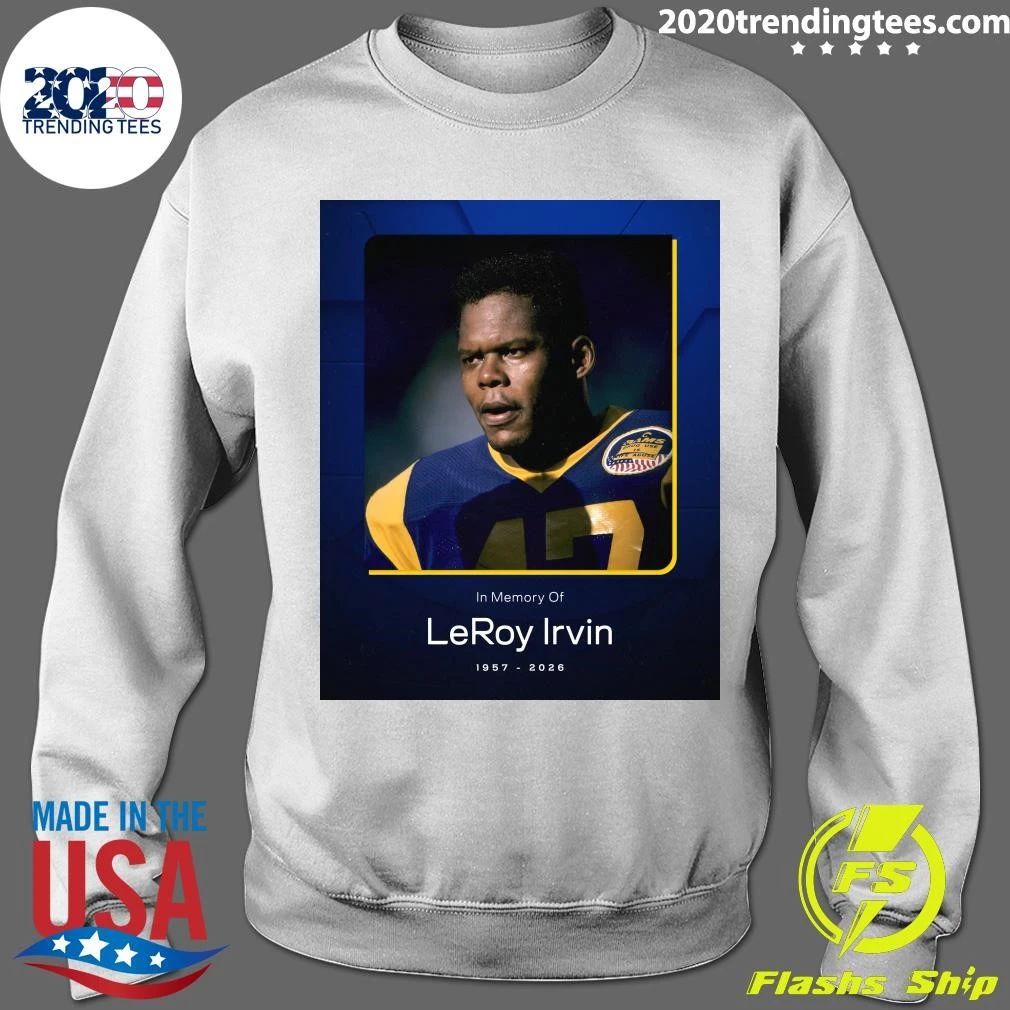 In Memory Of LeRoy Irvin 1957-2026 Shirt
