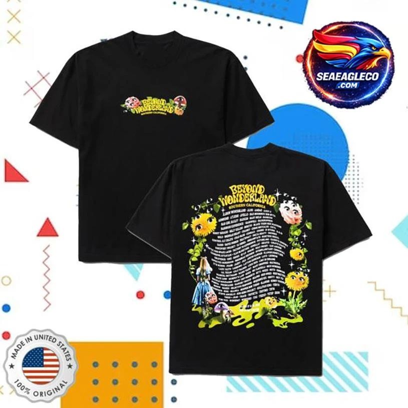 Insomniac Curious Garden Lineup Ss Two Sided Shirt