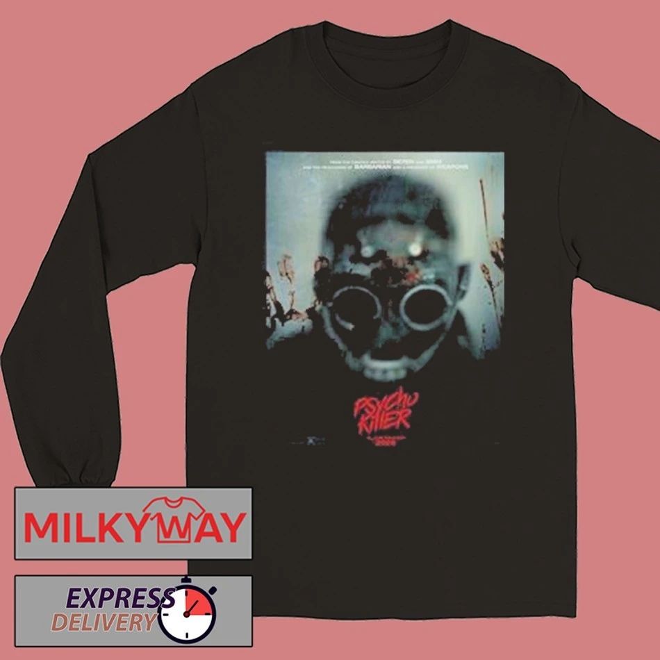 Psycho Killer Movie From The Producers Barbarian And Weapons Only In Theaters February 20 2026 shirt
