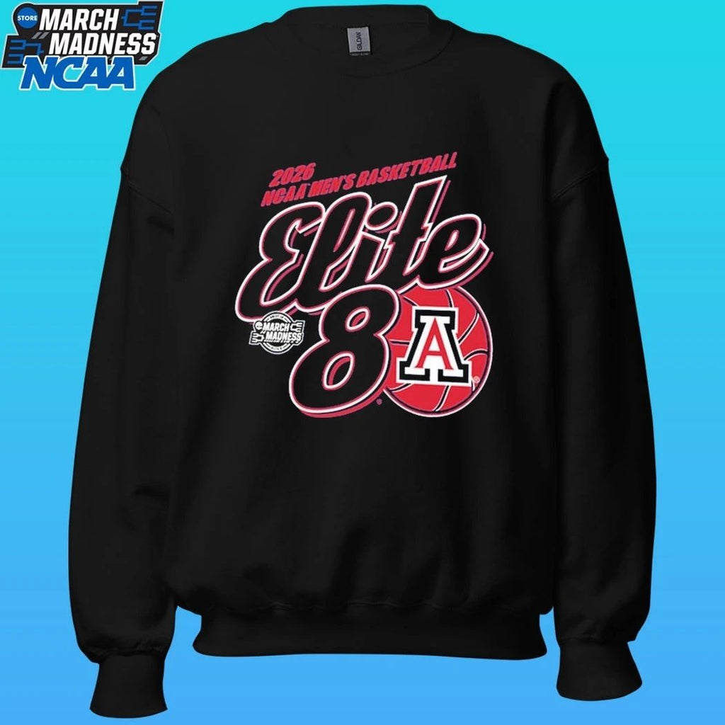 Arizona Wildcats Men’s Basketball Elite 8 Tournament 2026 Shirt