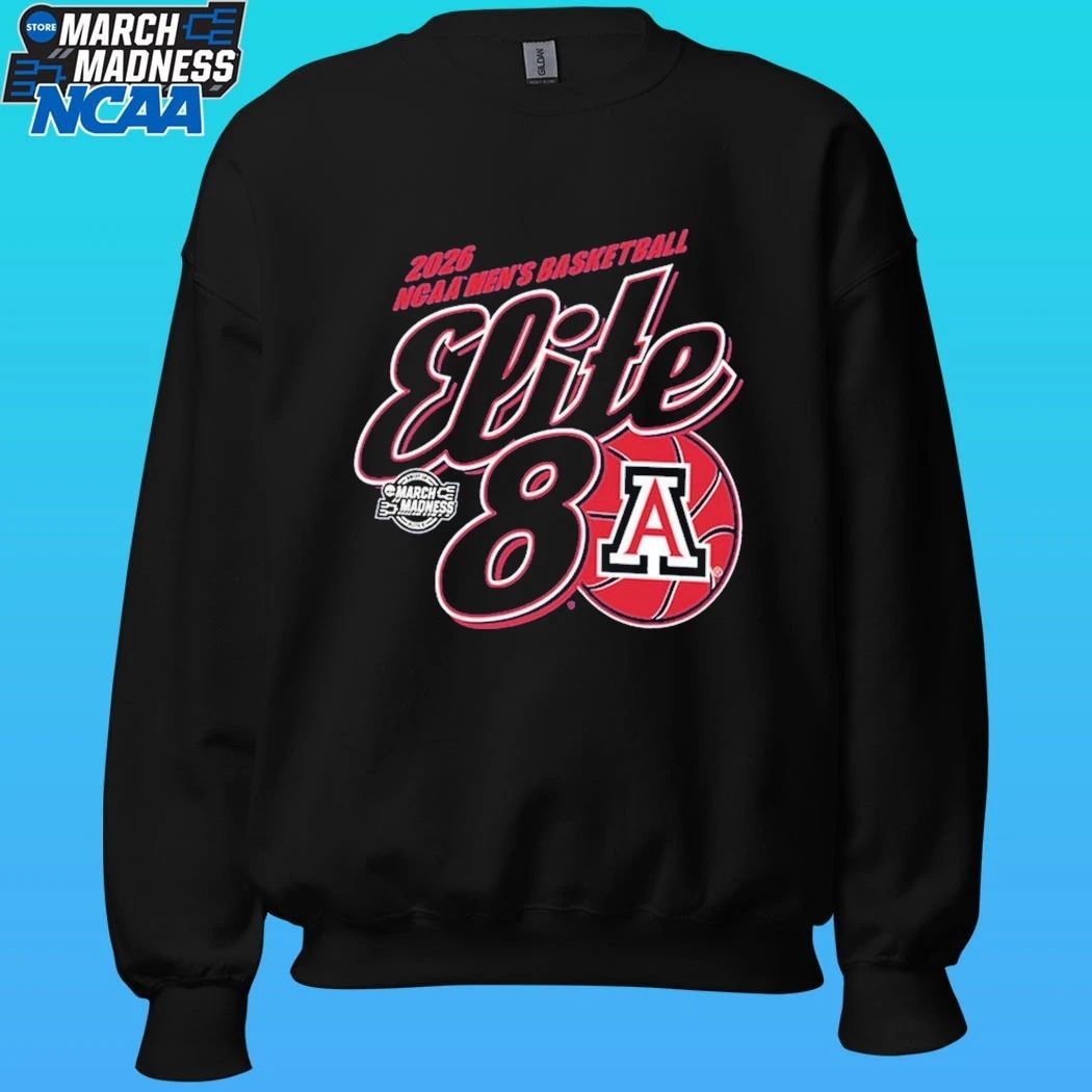 Arizona Wildcats Men’s Basketball Elite 8 Tournament 2026 Shirt
