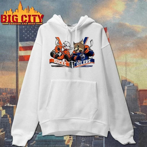 Anaheim Ducks Vs Edmonton Oilers NHL Stanley Cup Playoff 2026 Eastern Conference Quarter Final Mascot Shirt