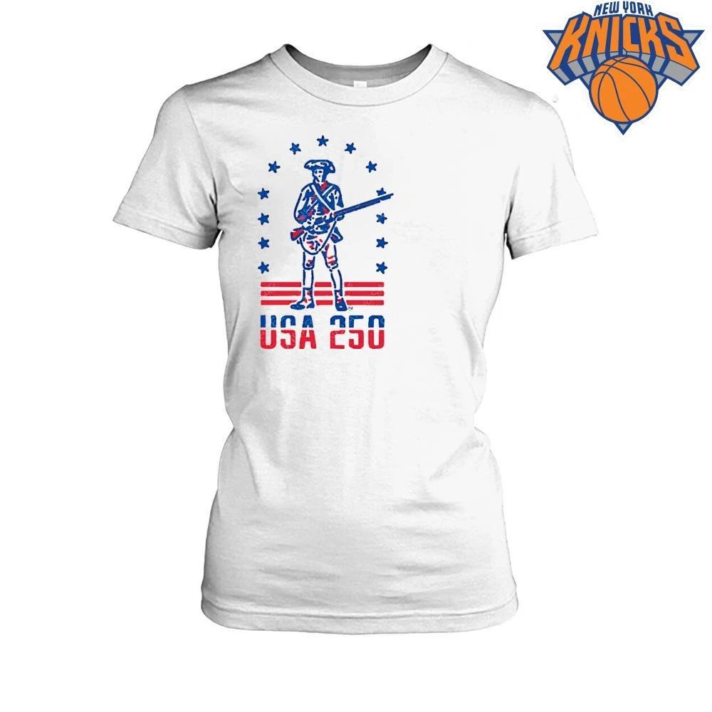 USA 250 Minuteman Revolutionary Happy 4th of July Celebration American Independence Shirt