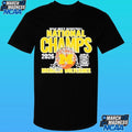 Michigan Wolverines Navy Blue 2026 Men’s Basketball National Champions Logo Shirt