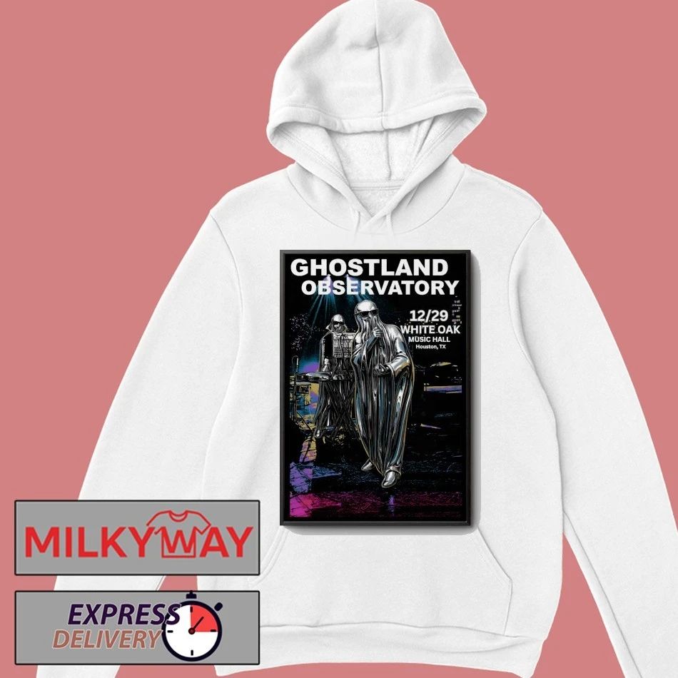 Ghostland Observatory 12.29.2025 Houston TX Poster shirt