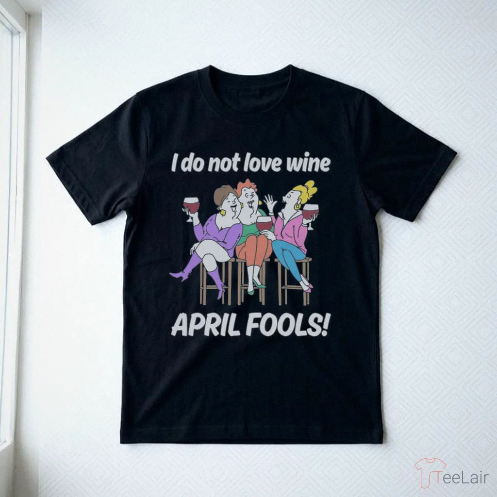 I Do Not Love Wine APRIL FOOLS Shirt