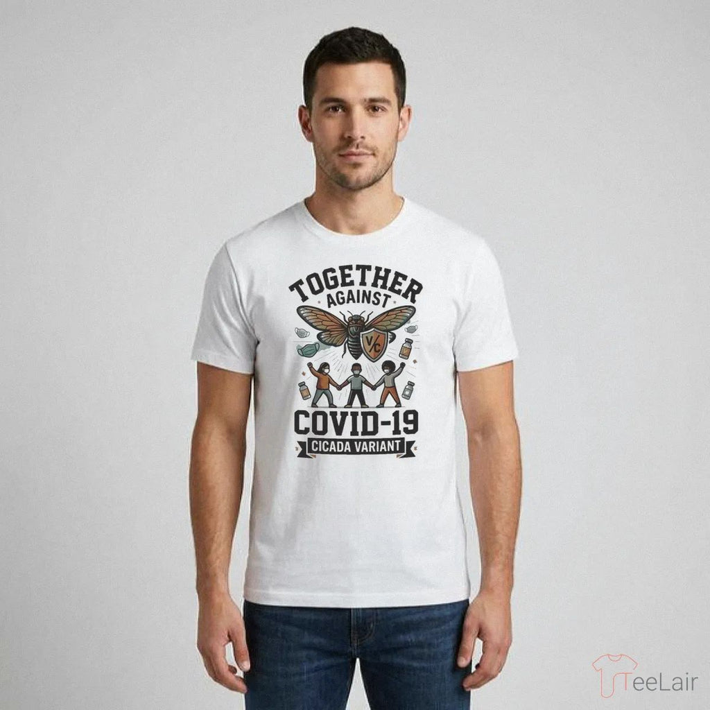 Together Against Covid 19 Cicada Variant Shirt