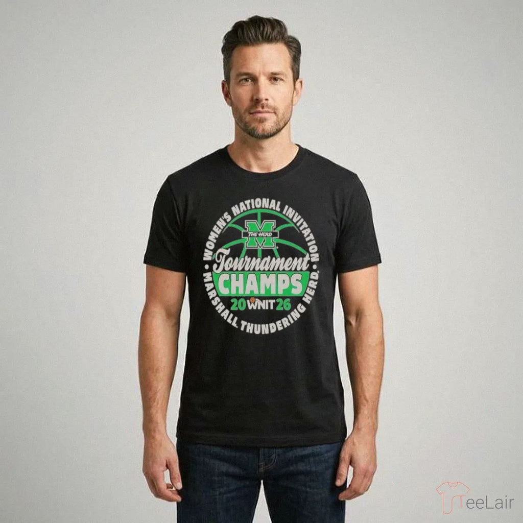Marshall Thundering Herd 2026 Womens National Invitation Tournament Champions Shirt