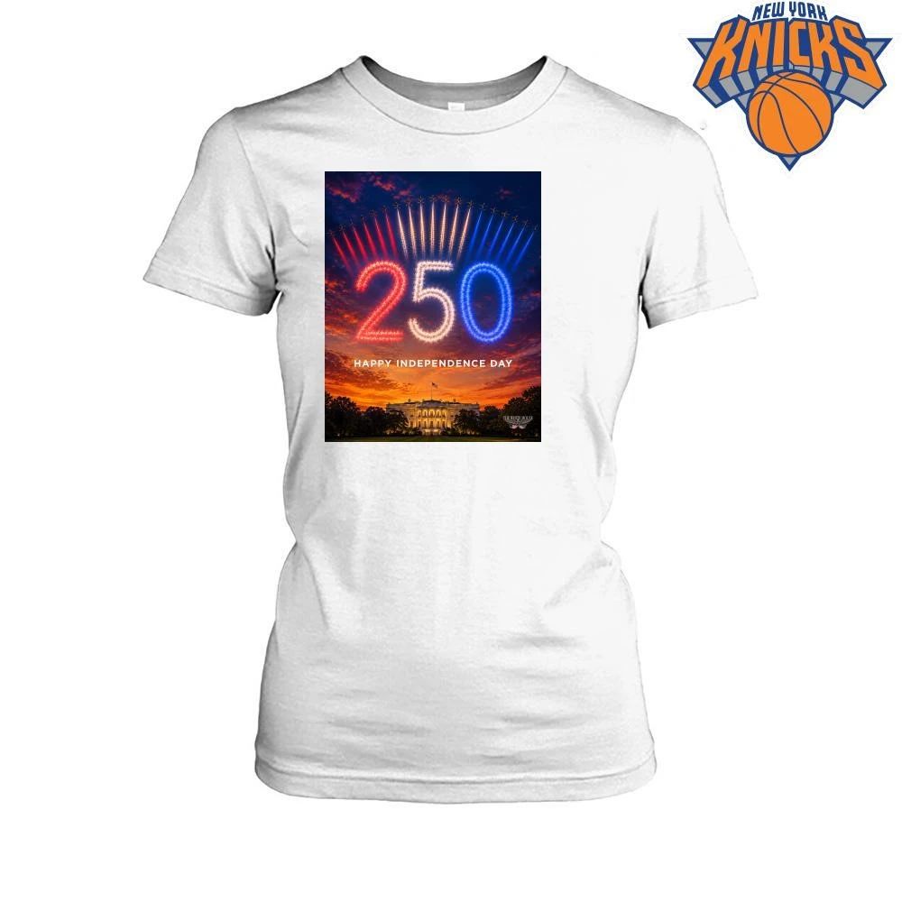 The White House Happy Independence Day 250 Years Jet Flyover shirt