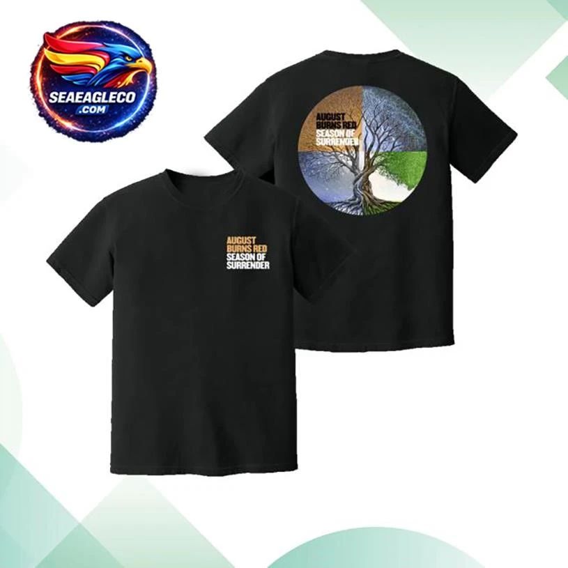 Fearless Records August Burns Red Circle Of Seasons Two Sided Shirt