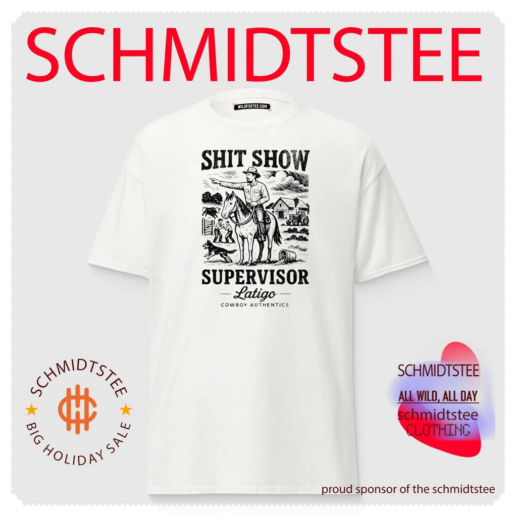 Shit Show Supervisor Cowboy Authentics Vintage shirt