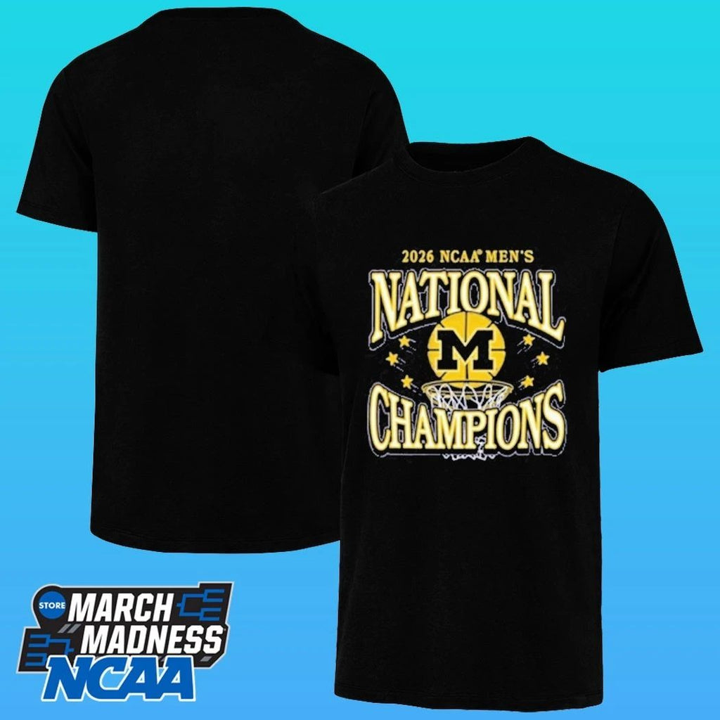 Michigan Wolverines 2026 Men’s Basketball National Champions Shirt