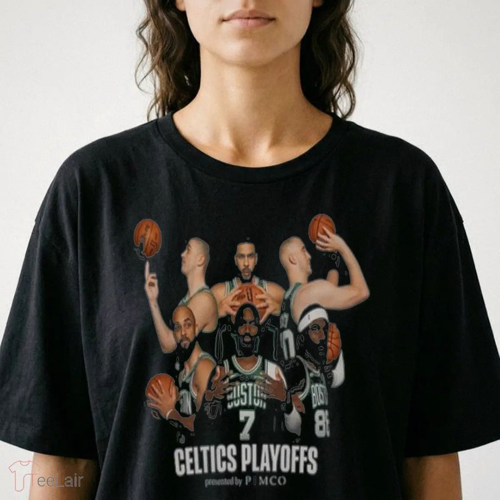 Boston Celtics Geltics Playoffs Presmed Shirt