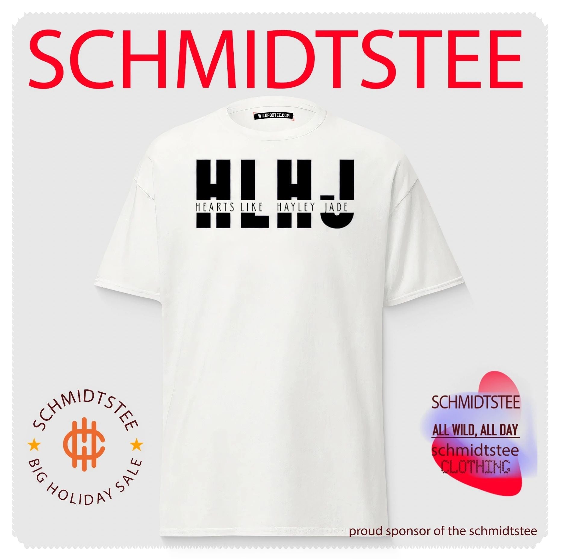 HLHJ Hearts Like Hayley Jade shirt