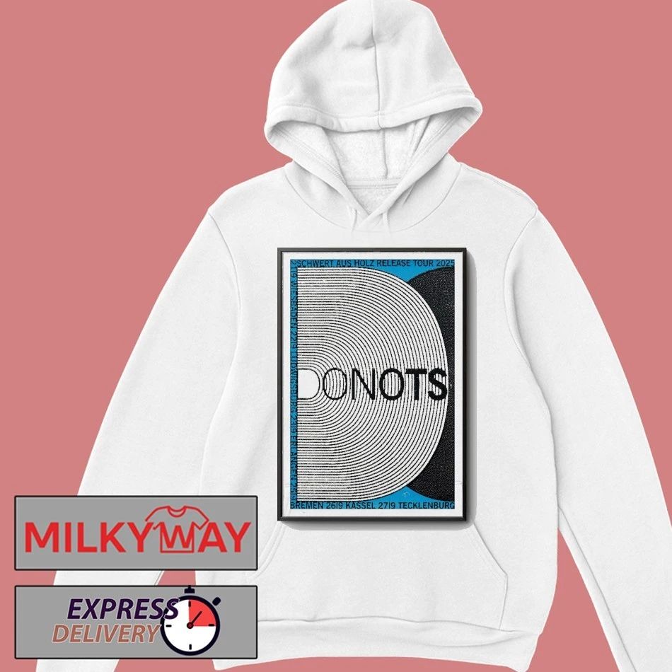 Donots 2025 Tour Australia Poster shirt